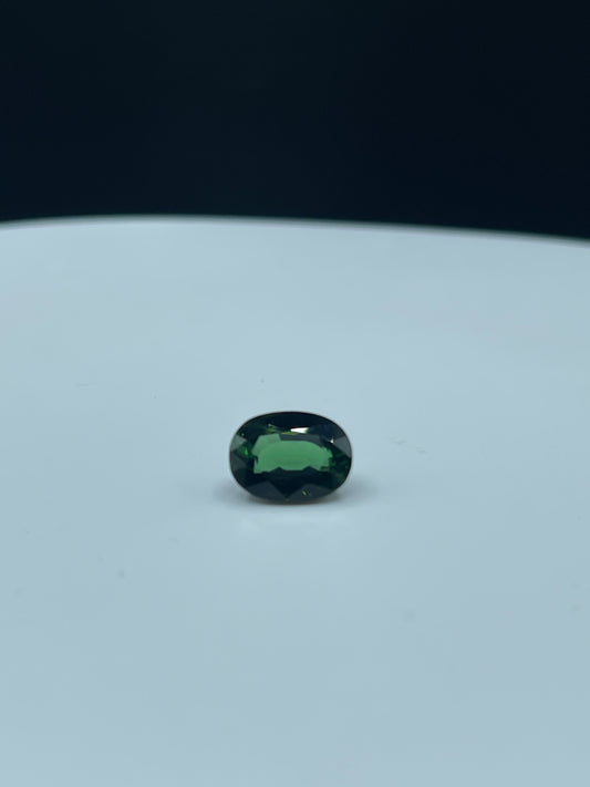 Natural Chrome Tourmaline Oval Cut 3.71 Carat Loose Gemstone