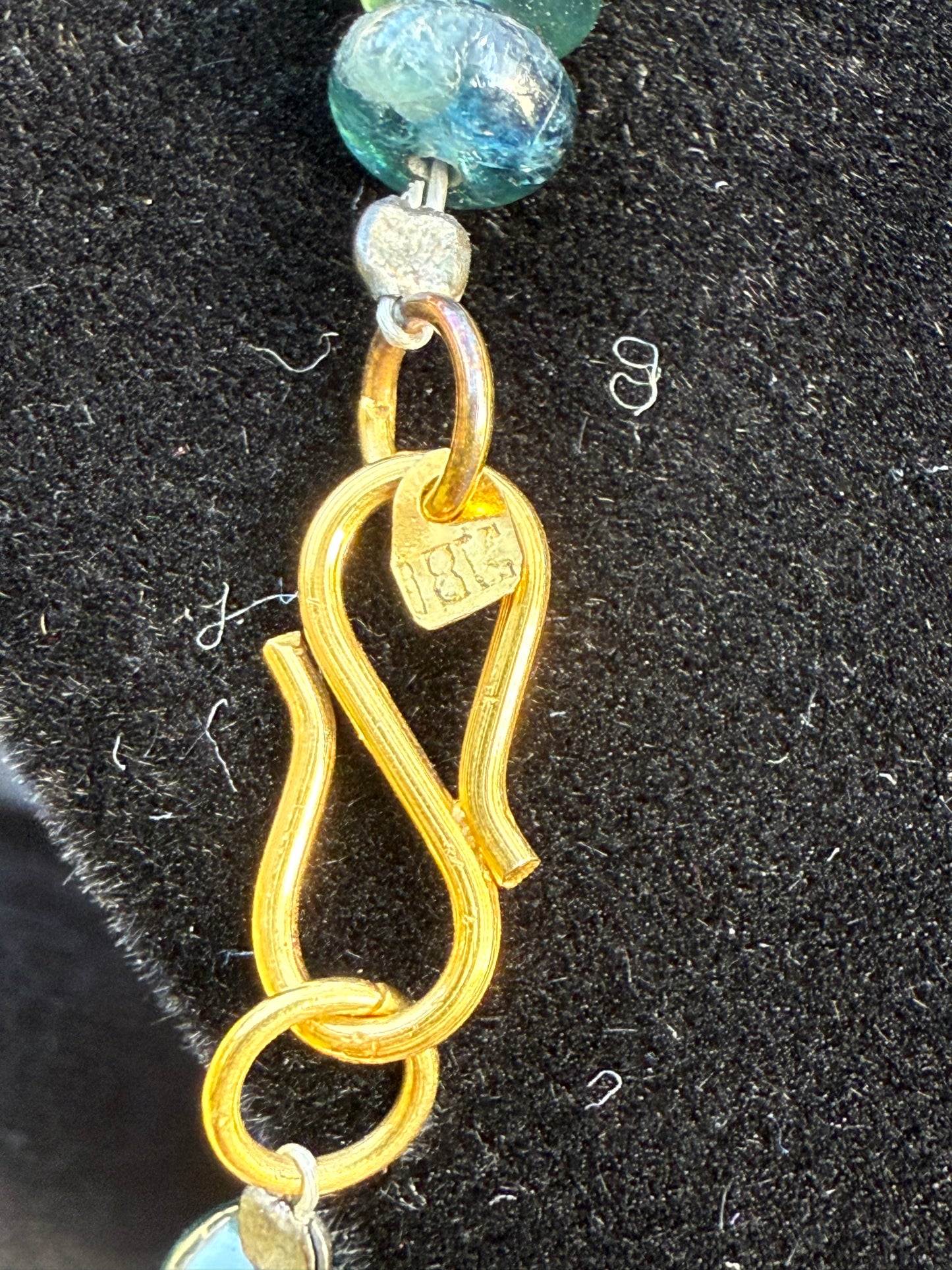 Natural Multi Color Sapphire Beaded Necklace | 18K Gold Clasp | 237ct Untreated Sapphires