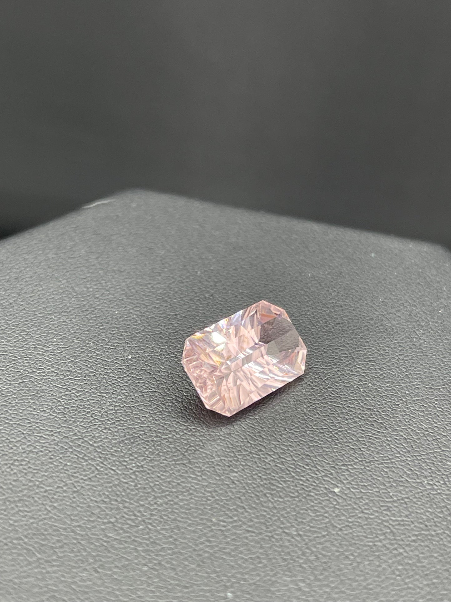 11.15 Carat Natural Pastel Pink Tourmaline Custom Cut Loose Gemstone (18.00 x 10.73 x 8.38 MM)