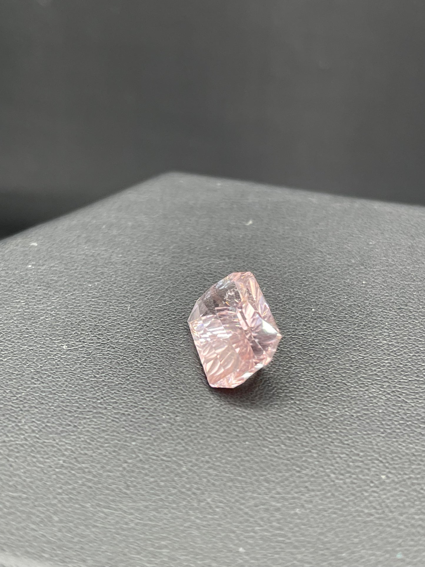 11.15 Carat Natural Pastel Pink Tourmaline Custom Cut Loose Gemstone (18.00 x 10.73 x 8.38 MM)