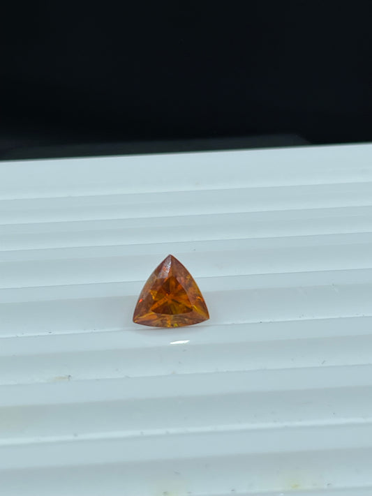 4.19 Carat Natural Spanish Sphalerite Trillion Cut Loose Gemstone (9.3 x 9.3 x 6.9 MM)