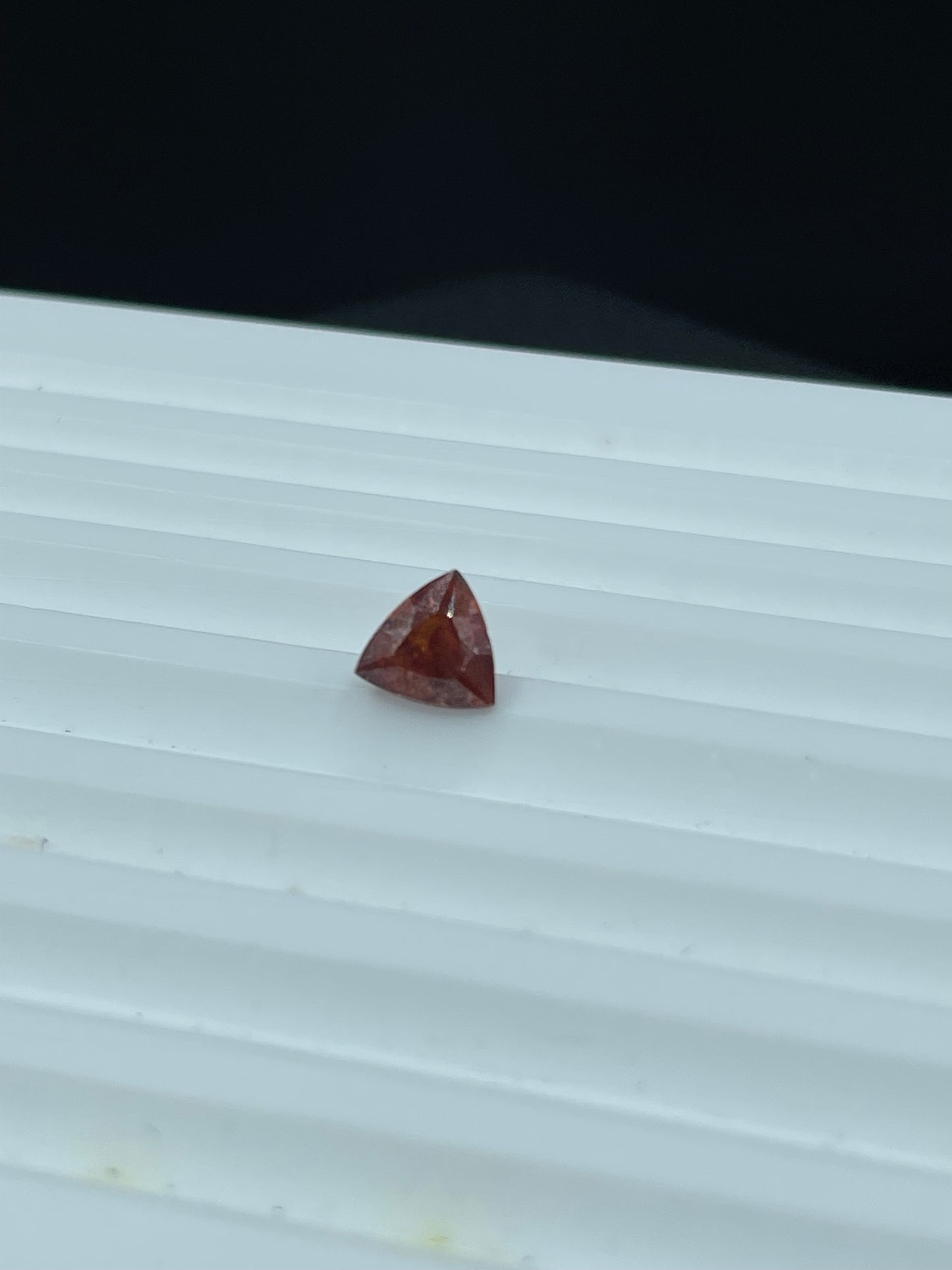 1.69 Carat Natural Spanish Sphalerite Trillion Cut Loose Gemstone (6.9 x 6.9 x 4.8 MM)