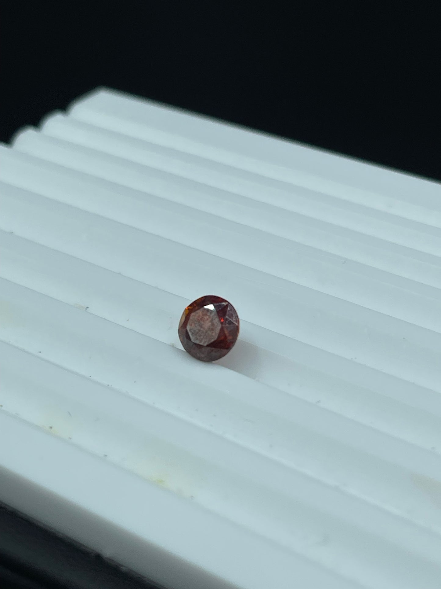 2.16 Carat Natural Spanish Sphalerite Round Cut Loose Gemstone ( 6.9 x 6.9 x 5.6 MM)