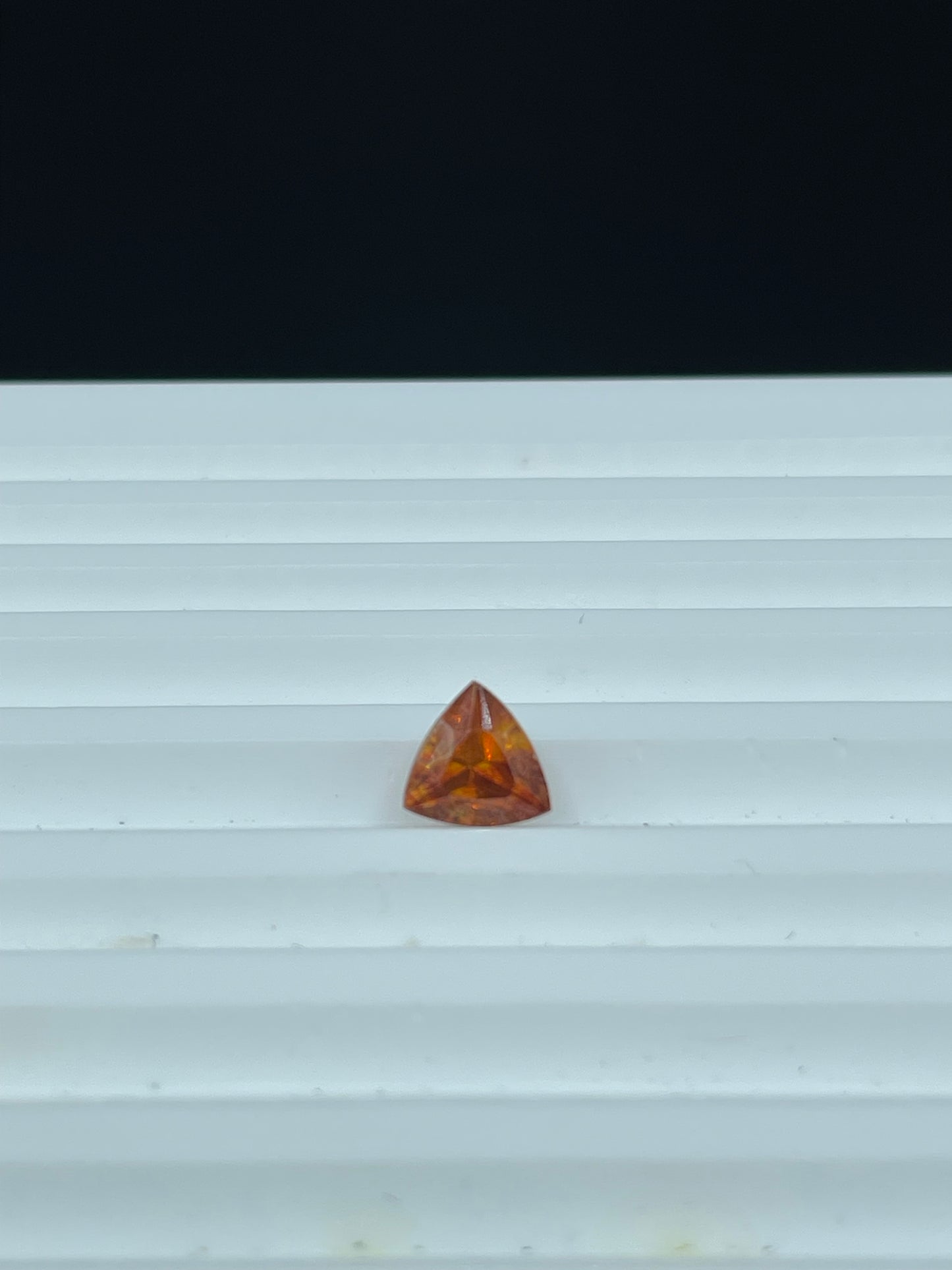 2.16 Carat Natural Spanish Sphalerite Trillion Cut Loose Gemstone (7.2 x 7.2 x 5.5 MM)