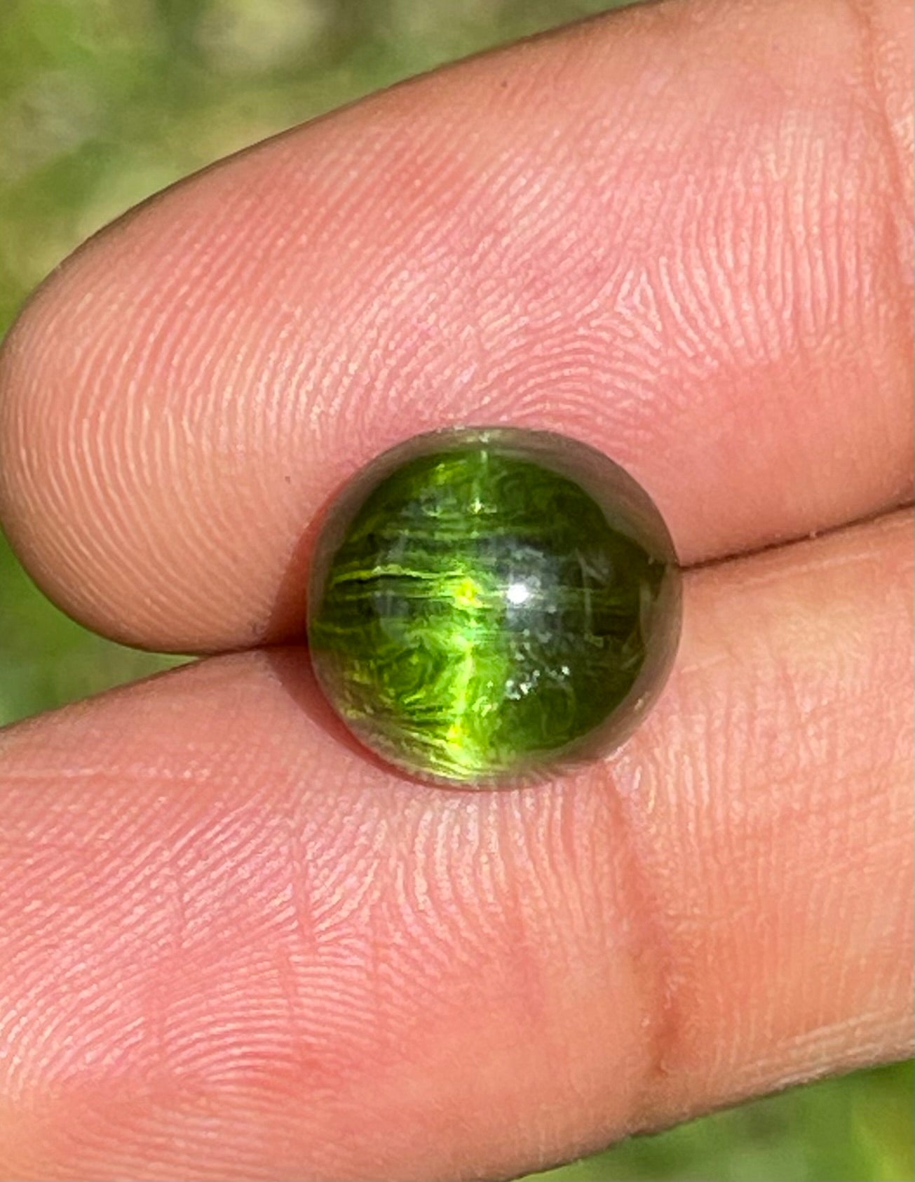 GIA Certified 9.19 Carat World Class Natural Transparent Untreated Cats Eye Tourmaline