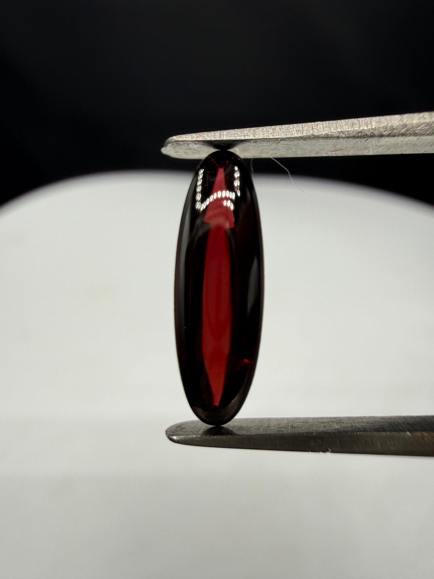 Natural Garnet Elongated Cabochon Pair – 4.40 Carats (15x5mm) | Matching Loose Gemstones for Custom Jewelry