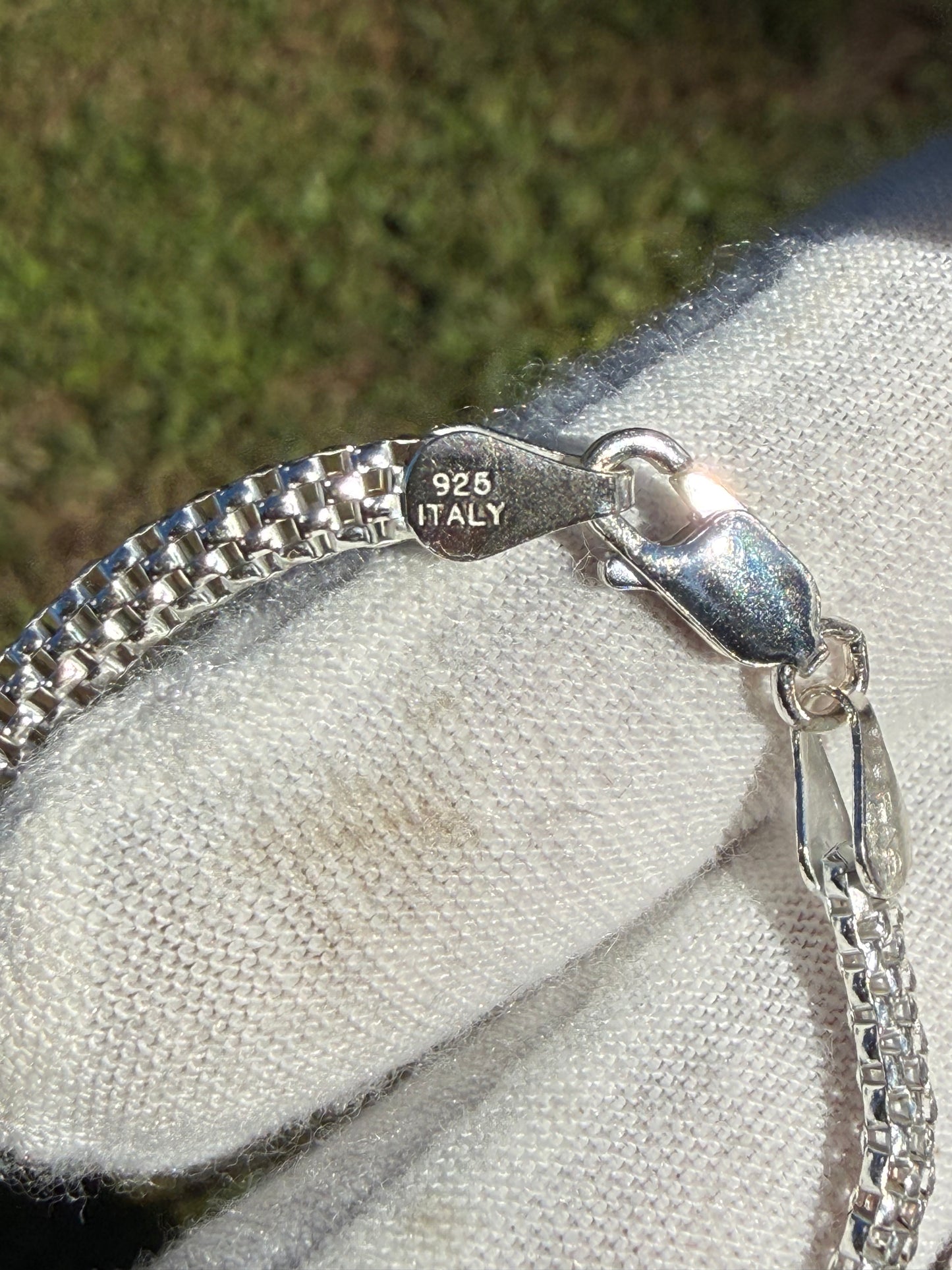 Natural 160 Carat Purple Star Sapphire Pendant & Sterling Silver Italian Box Chain | 51.6g | 17.5” Necklace | 925 Silver