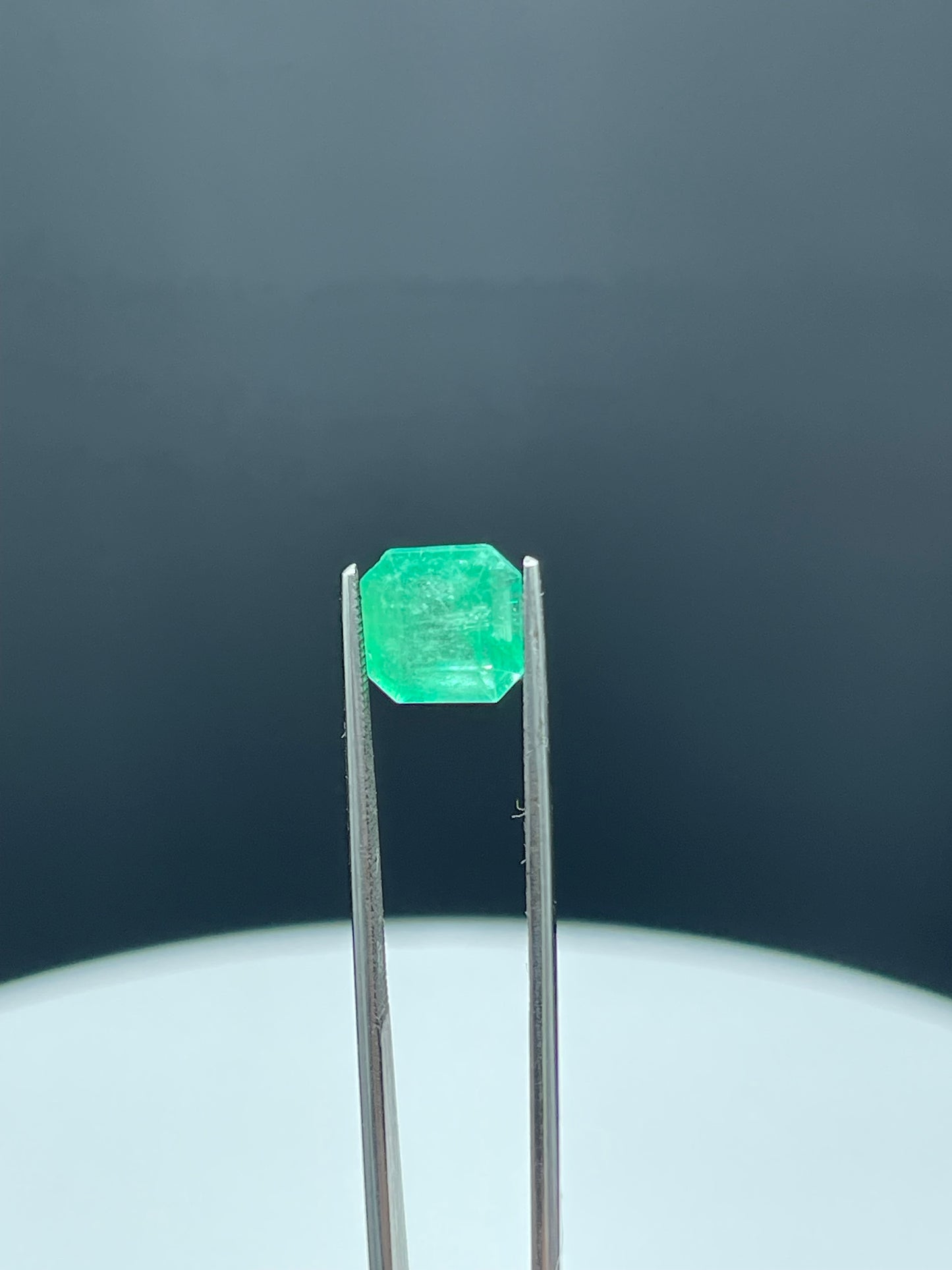 2.78 Carat Natural Colombian Emerald Square Octagon Cut Loose Gemstone (8.4 x 8.3 x 6.2 MM)