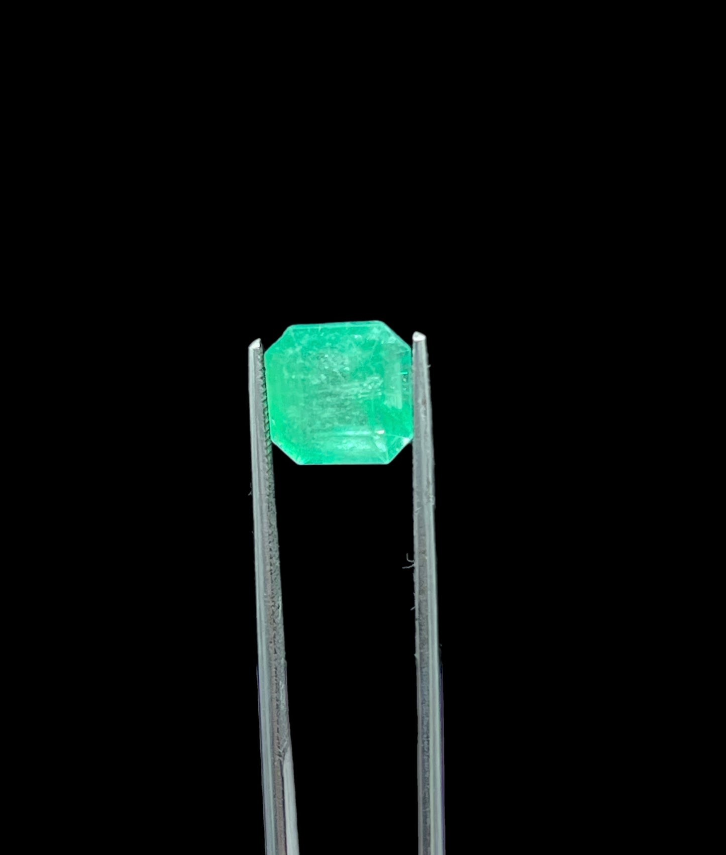 2.78 Carat Natural Colombian Emerald Square Octagon Cut Loose Gemstone (8.4 x 8.3 x 6.2 MM)