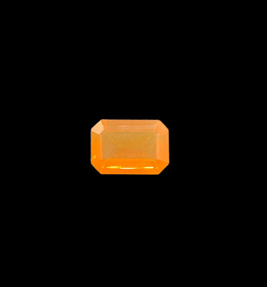 4.40 Carat Natural Mexican Opal Octagon Emerald Cut Loose Gemstone (13.7 x 9.6 x 6.1 MM)