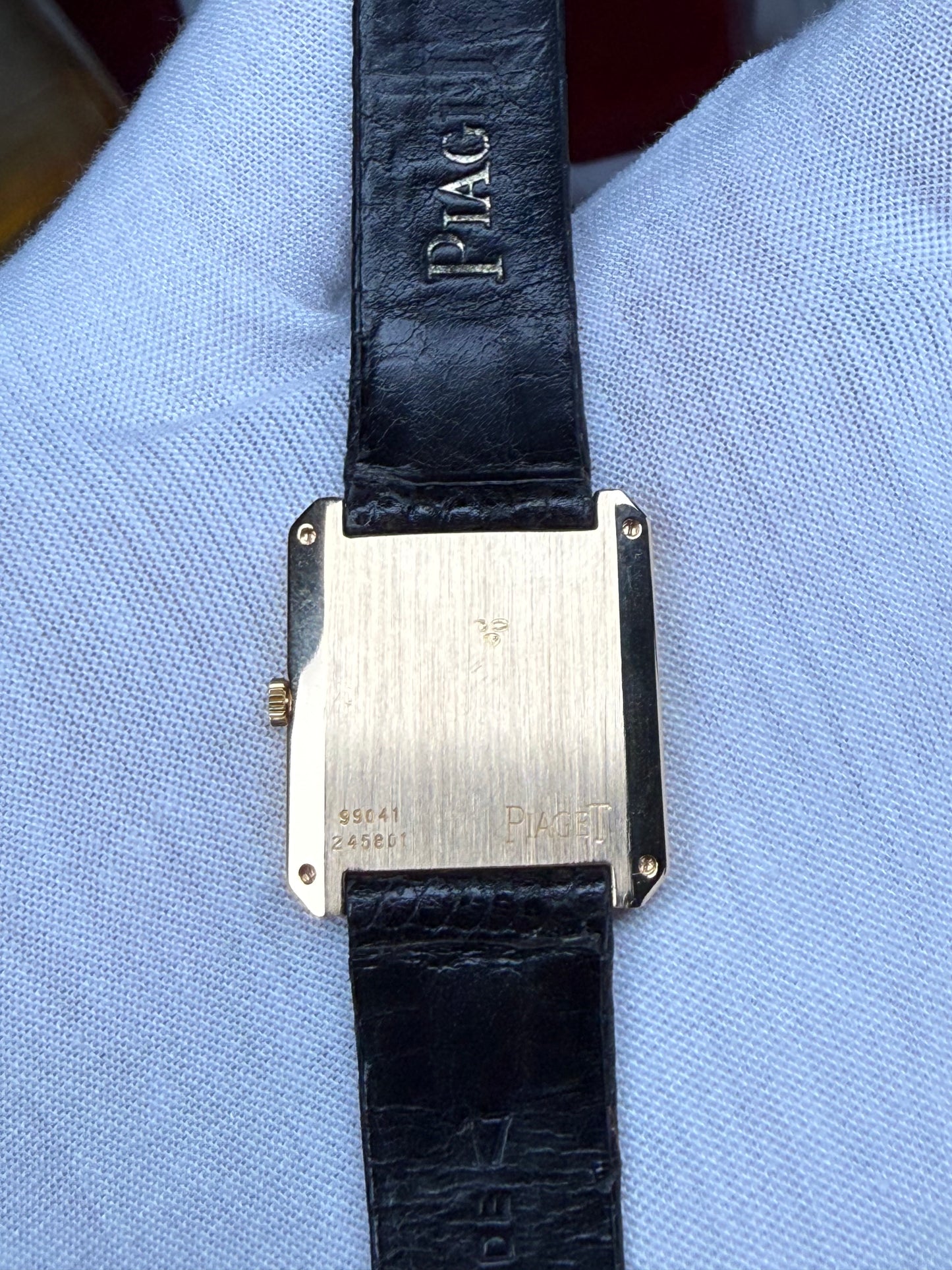 Vintage Piaget Protocole 18K Yellow Gold Ladies Watch Ref. 99041 | Factory Pavé Diamond Dial | Circa 1970s | Mechanical