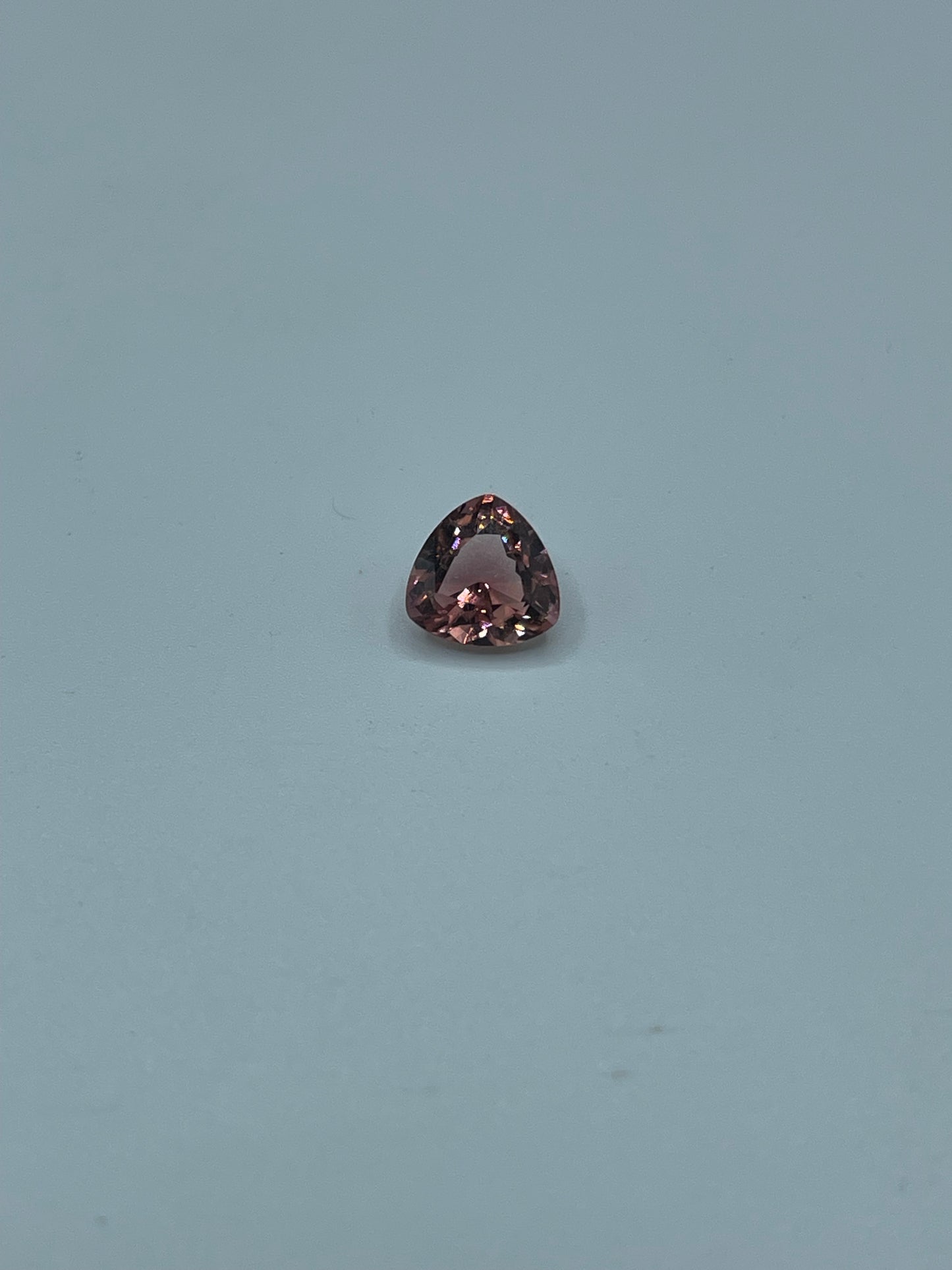2.21 Carat Natural Zambian Rubellite Tourmaline Trillion Cut Loose Gemstone (8.4 x 8.4 x 4.9 MM)