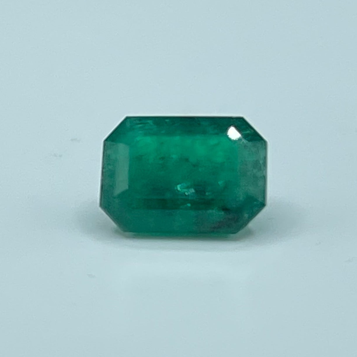 3.62 Carat Natural Emerald Emerald Cut Loose Gemstone (10.6 x 7.8 x 5.9 MM)