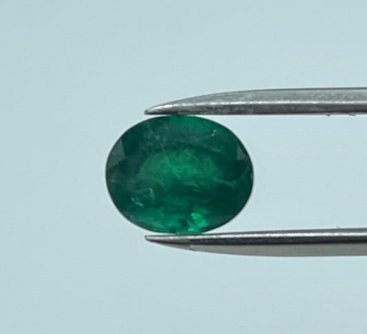 2.22 Carat Natural Emerald Oval Cut Loose Gemstone (9.1 x 7.2 x 5.6 MM)