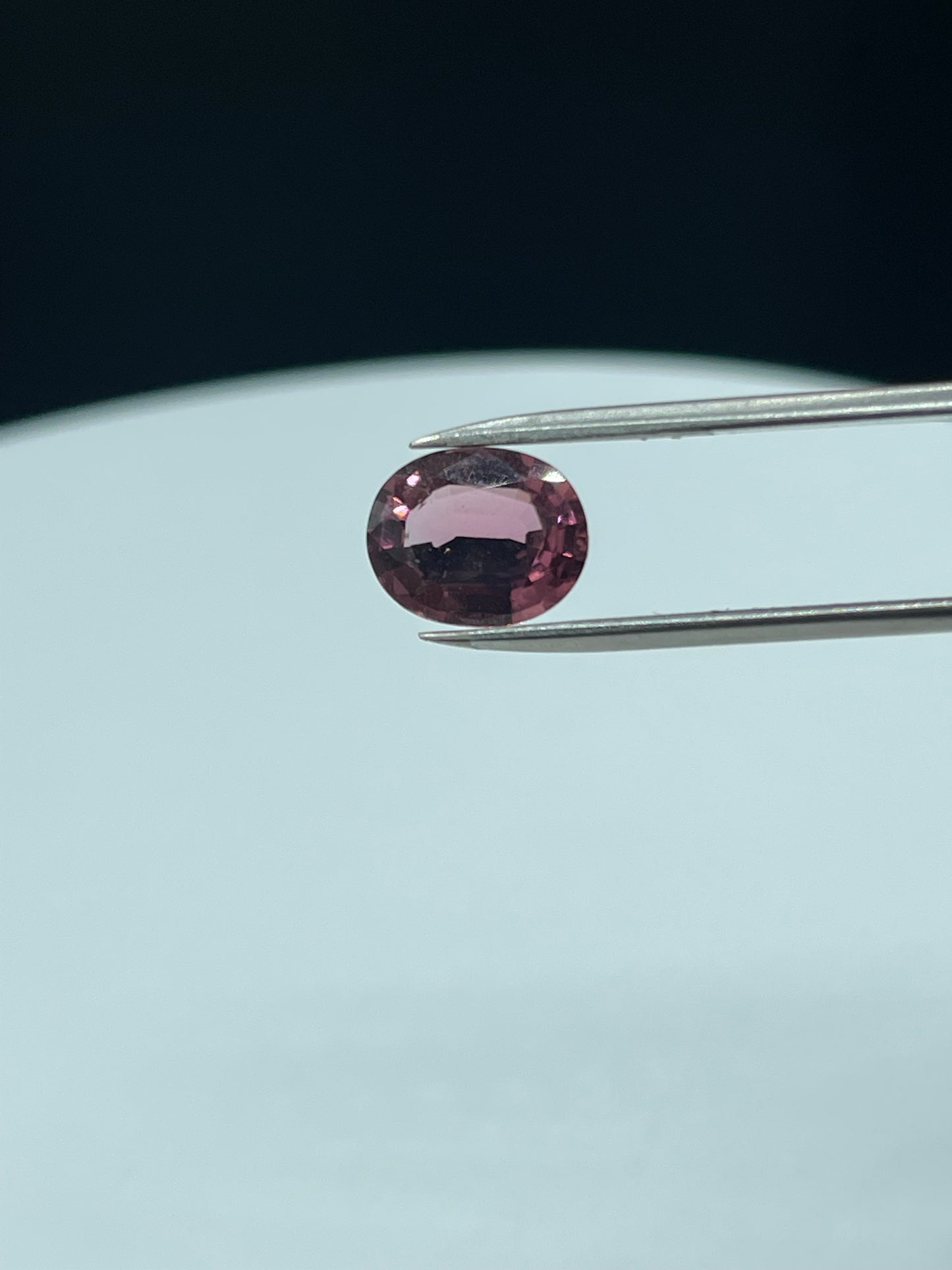 3.09 Carat Natural Rubellite Tourmaline Oval Cut Loose Gemstone (10.8 x 8.7 x 4.1)