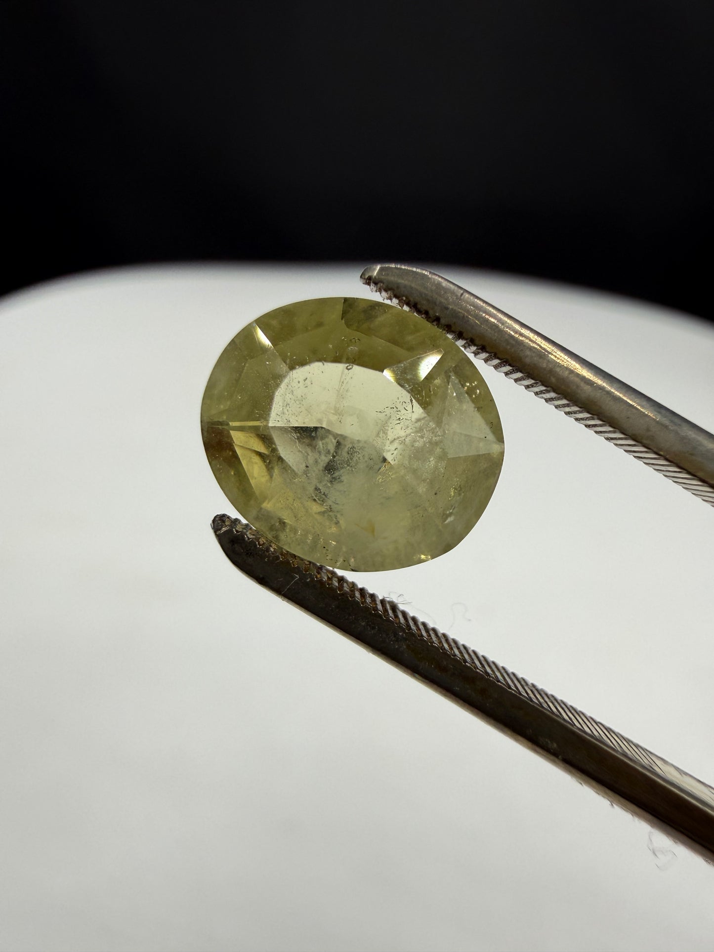 2.58ct Natural Unheated Ceylon Yellow Sapphire Oval Cut Loose Gemstone