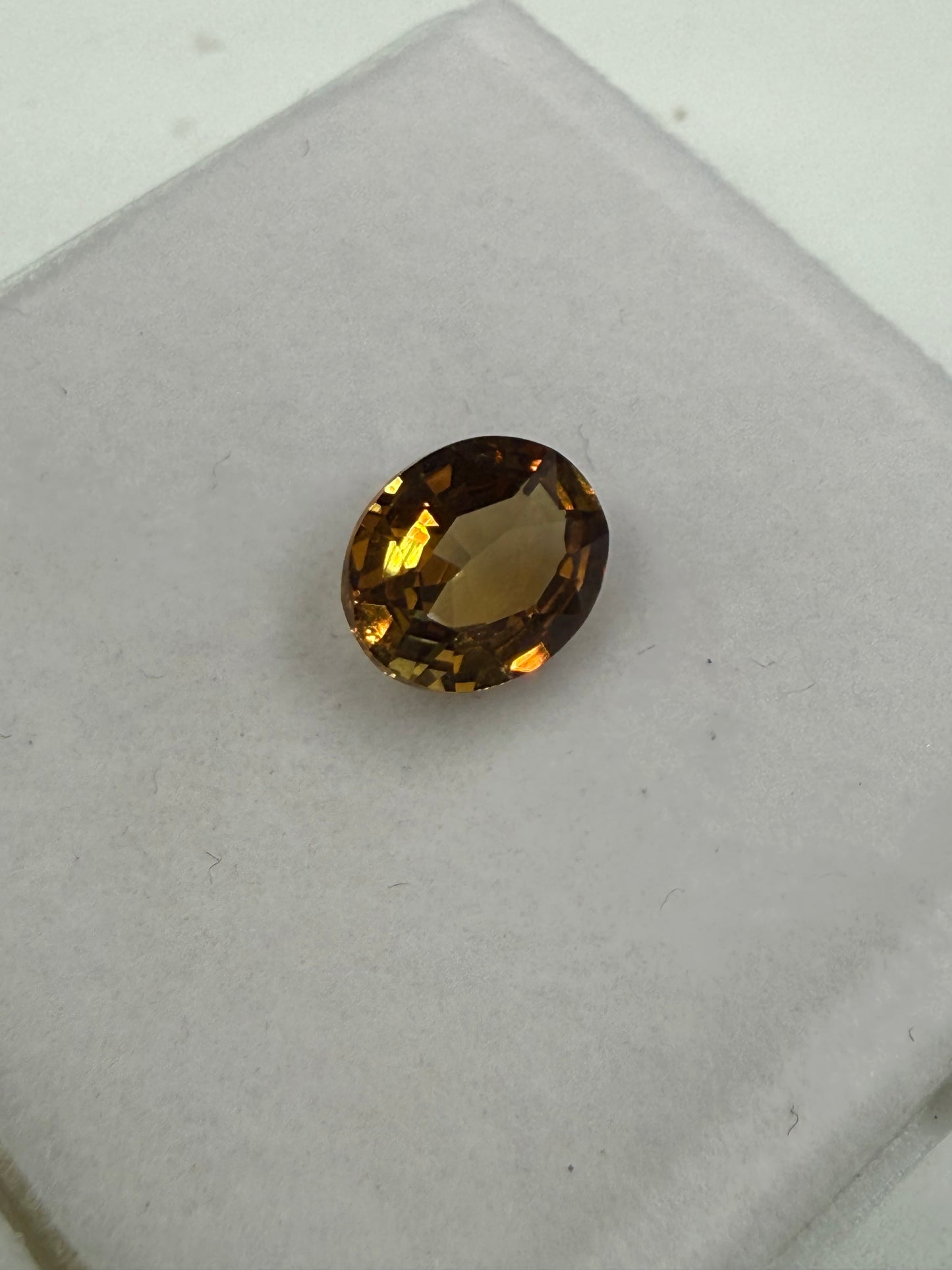 1.80ct Natural Unheated Ceylon Golden Yellow Sapphire Oval Cut Loose Gemstone