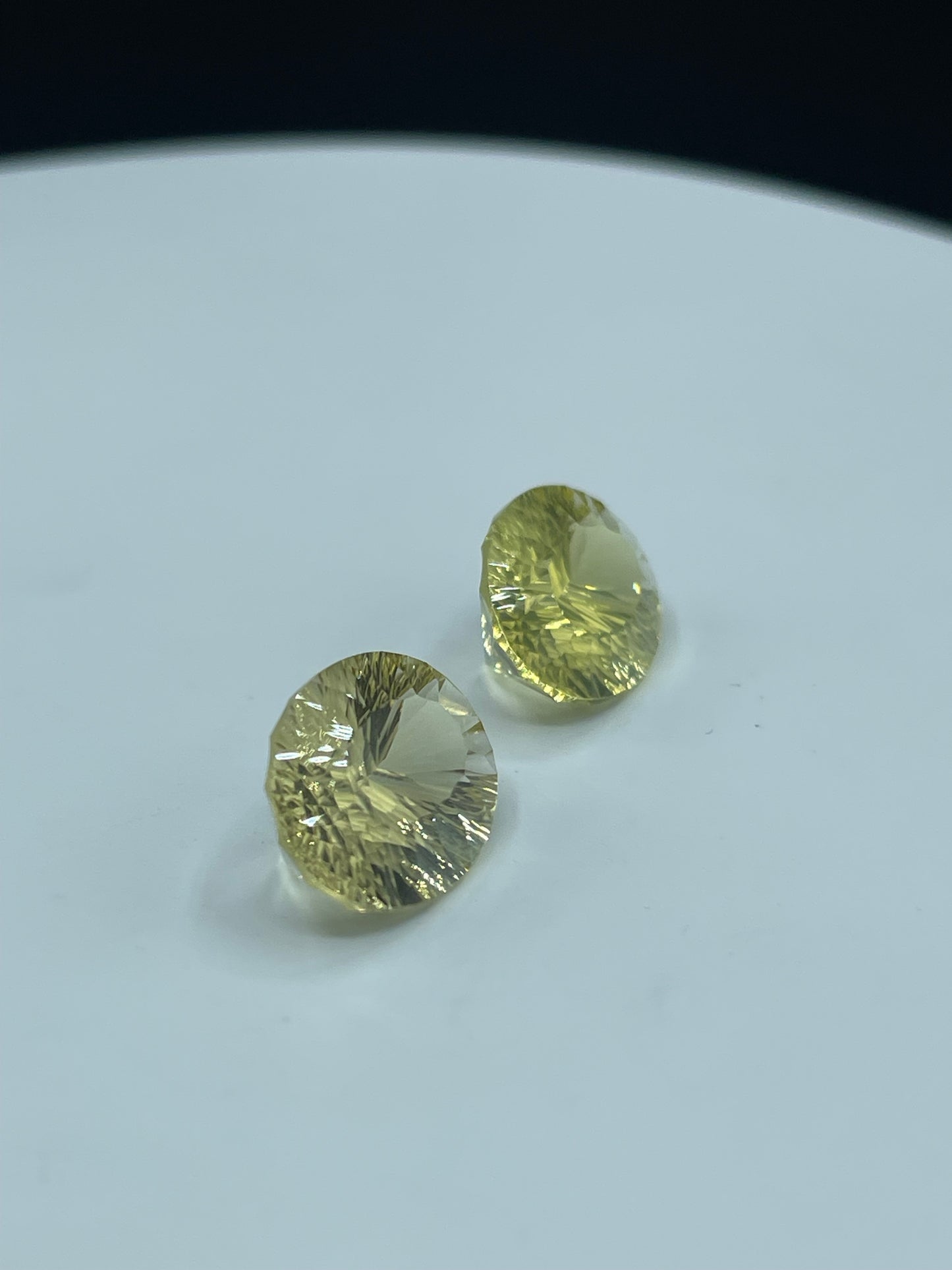 20.61 Carat Natural Citrine Laser Oval Cut Matching Loose Gemstones (18 x 13 x 9 MM)