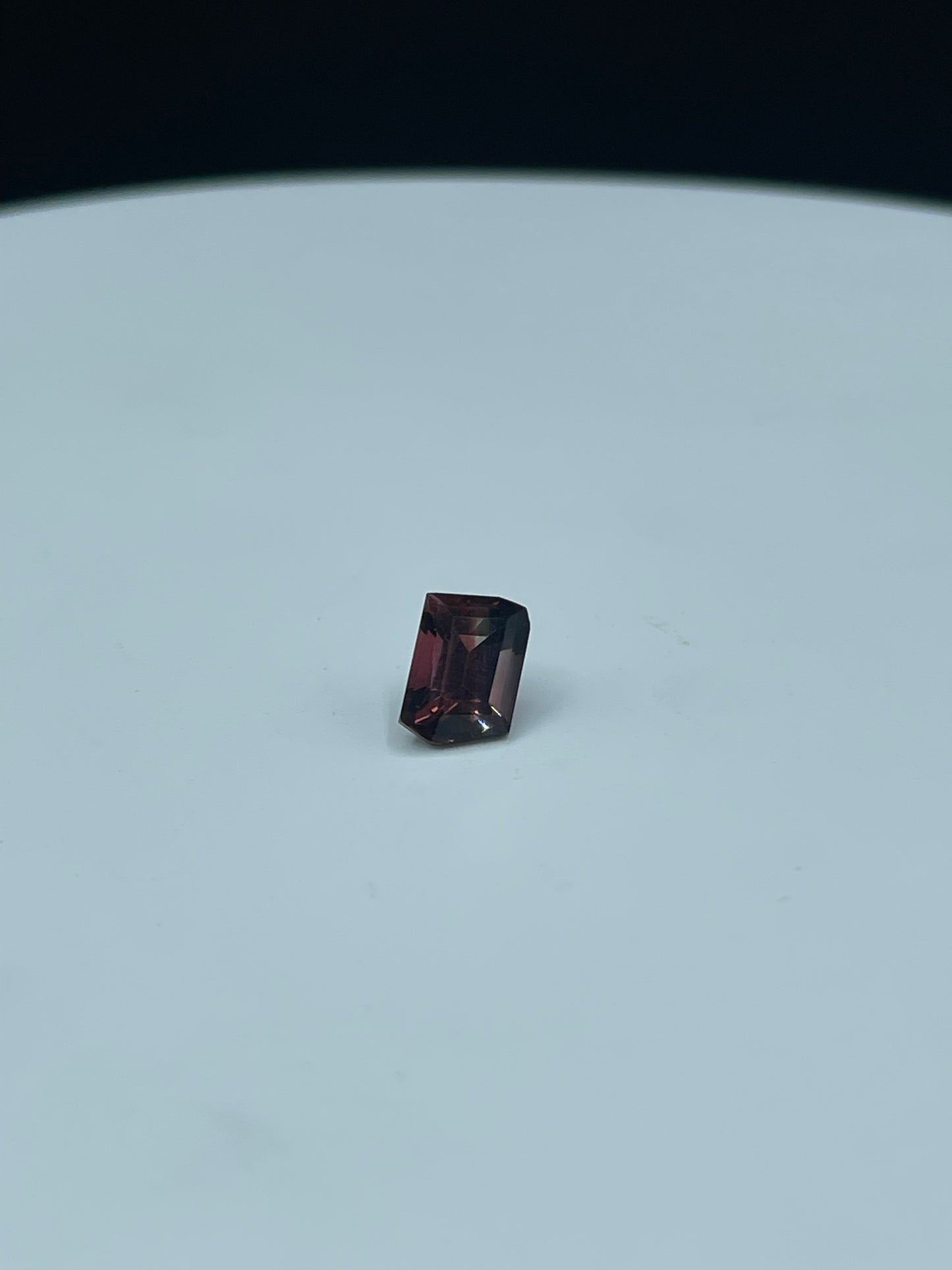 3.13 Carat Natural Bi Color Tourmaline Custom Cut Loose Gemstone (9.8 x 6.8 x 5.8 MM)