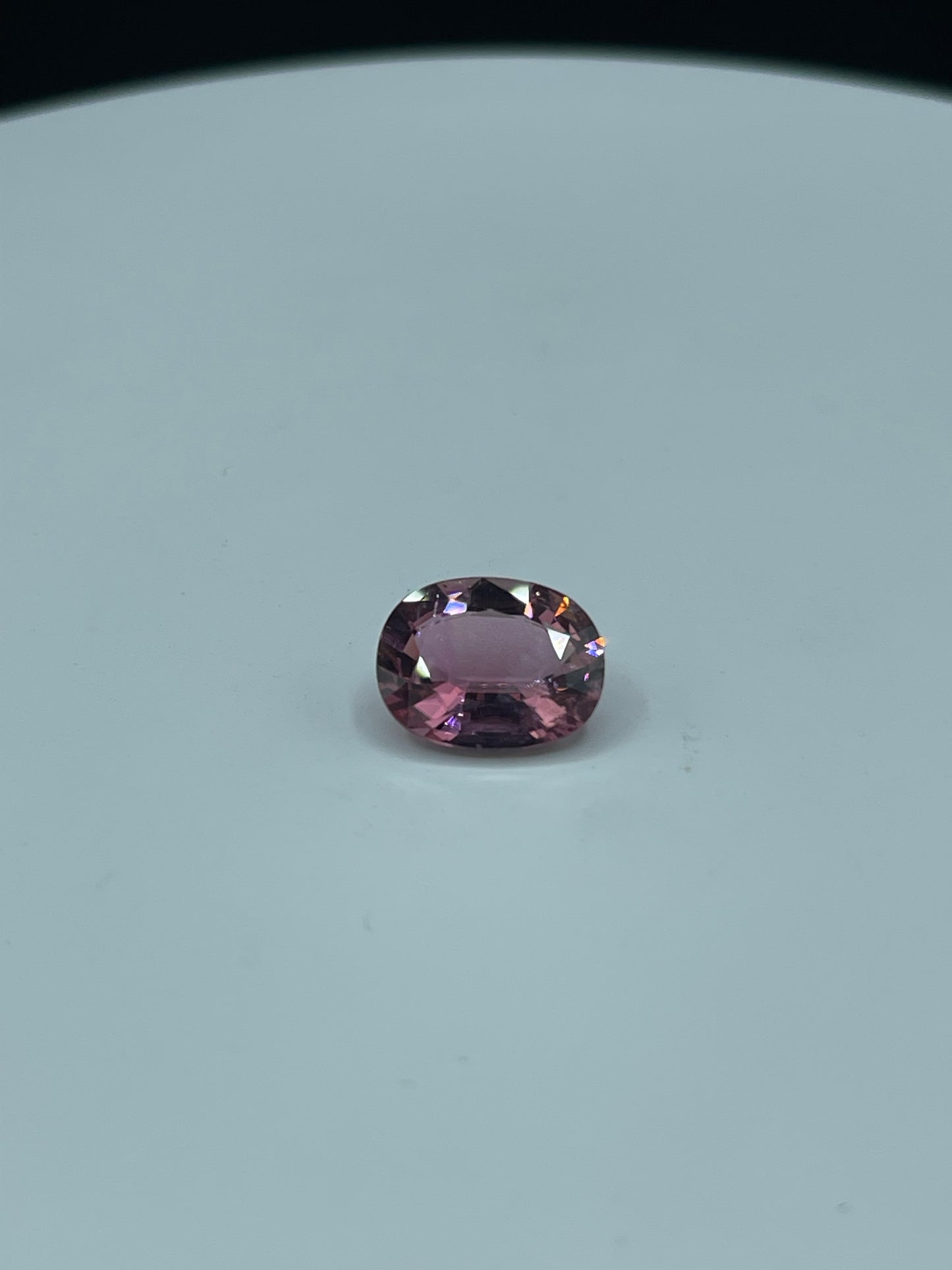 5.80 Carat Natural Pink Tourmaline Oval Cut Loose Gem (13.4 x 10.5 x 5.7 MM)