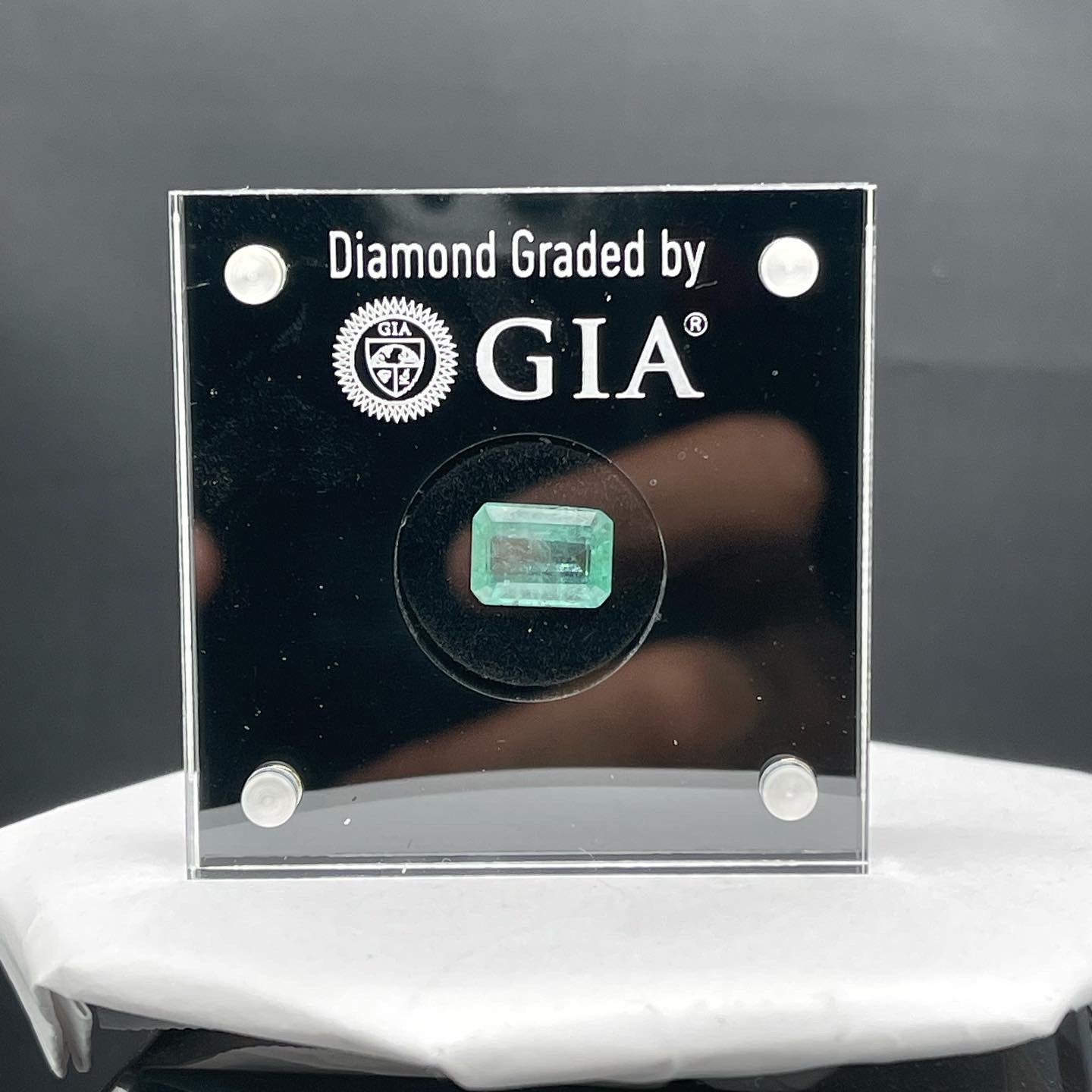 GIA Certified 2.94 Carat Natural Emerald Emerald Cut Loose Gemstone 10.48 x 7.61 x 4.83 MM