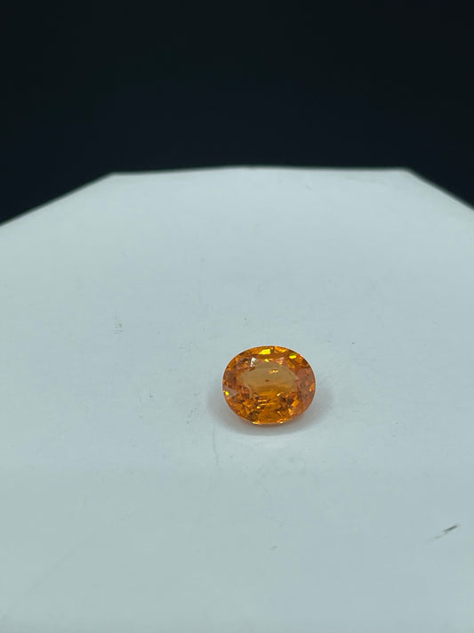 4.48 Carat Natural Spessartite Oval Cut Loose Gemstone (10.40 x 9.08 x 5.05 MM)