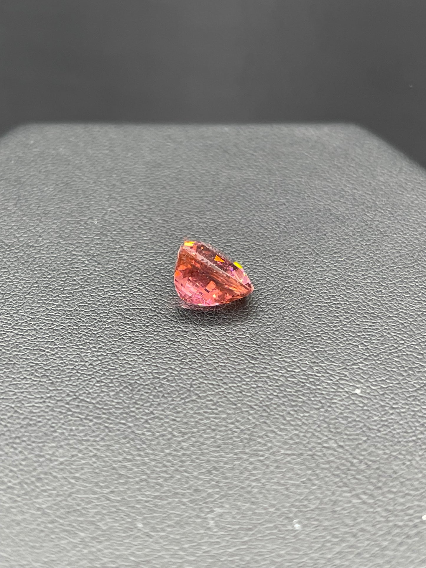 4.74 Carat Natural Rubellite Tourmaline Pear Cut Loose Gemstone (11.14 x 10.01 x 7.10 MM)