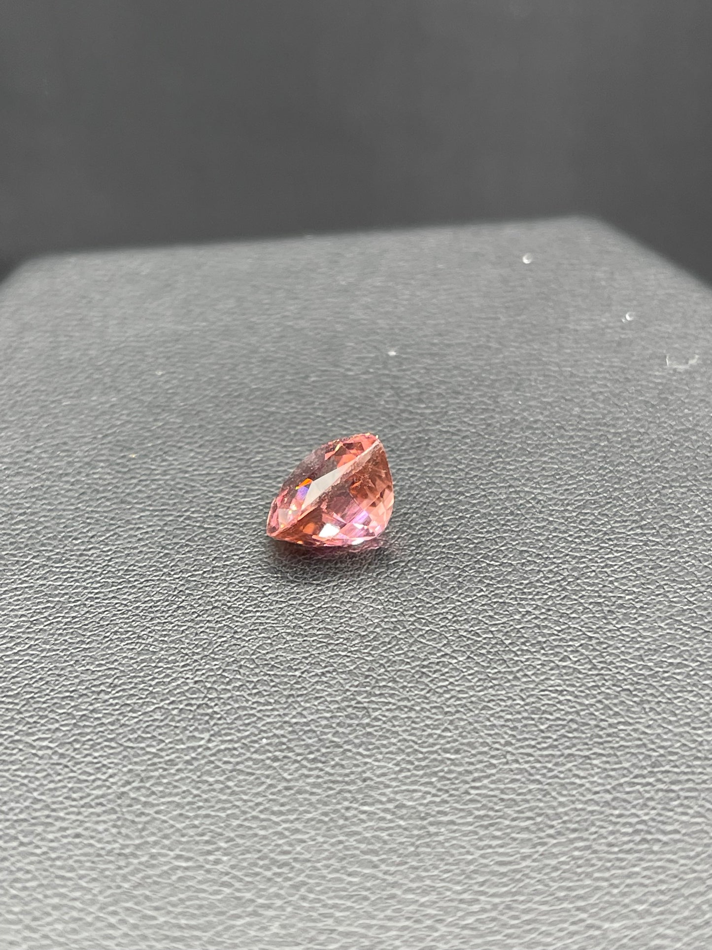 4.74 Carat Natural Rubellite Tourmaline Pear Cut Loose Gemstone (11.14 x 10.01 x 7.10 MM)