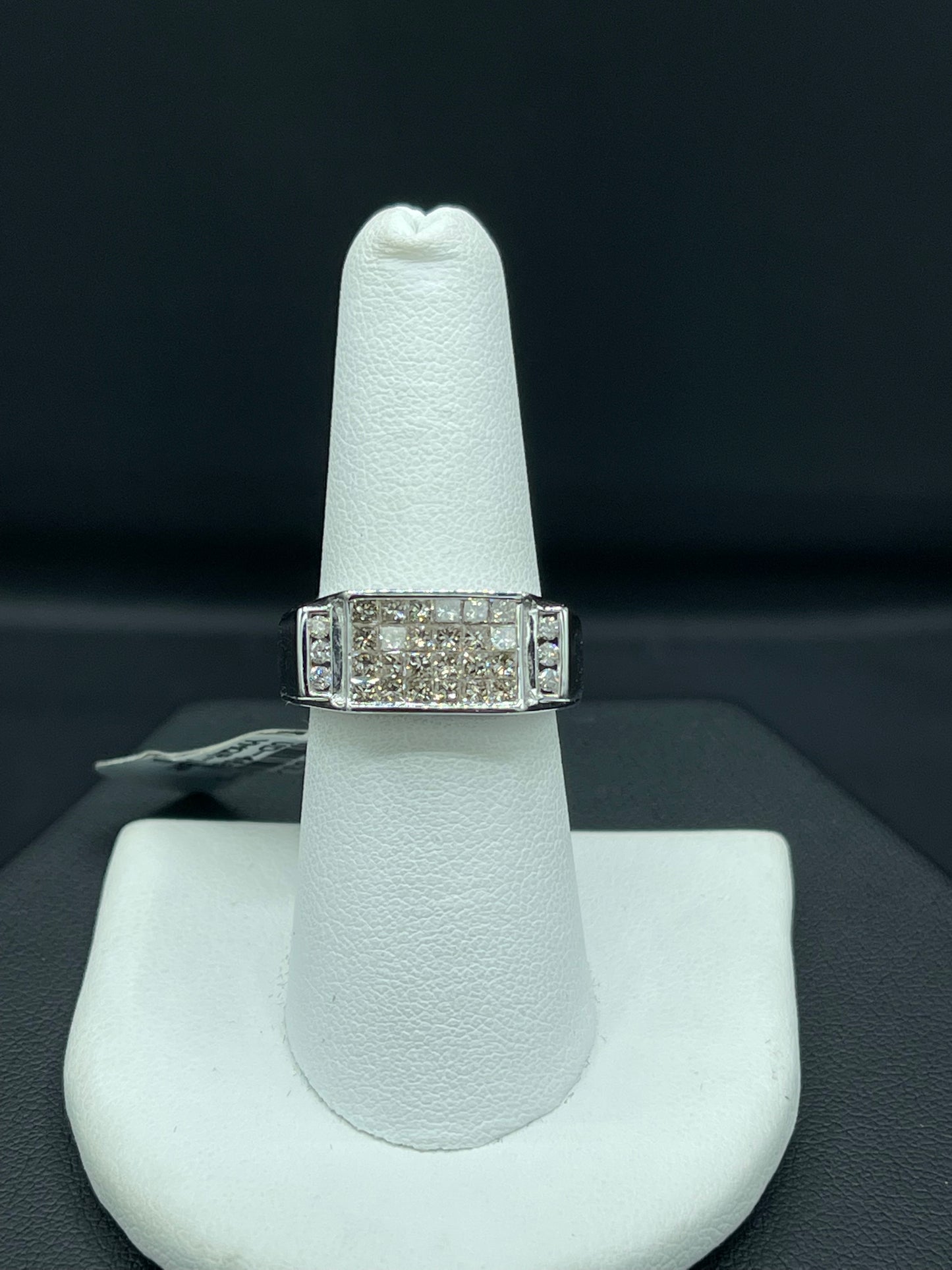 1 Carat Diamond 14k White Gold Ring (Size 7.5)