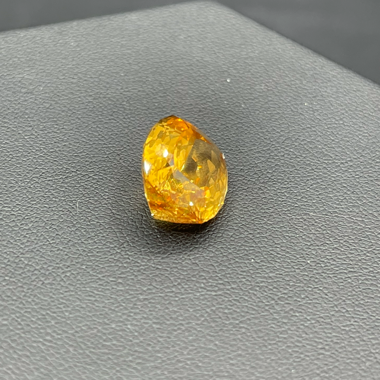 13.98 Carat Brazilian Flawless Natural Untreated Imperial Topaz