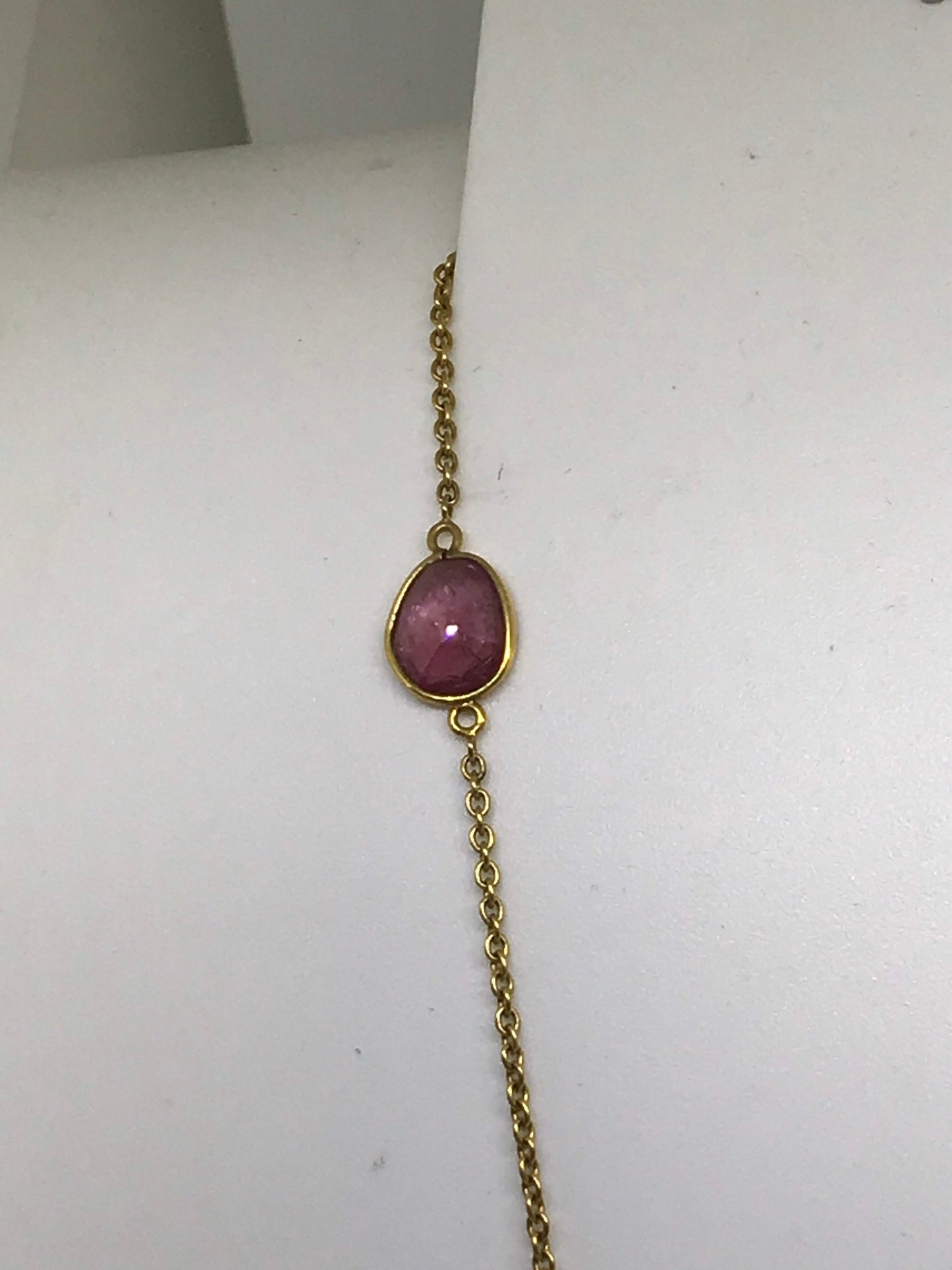 Multi Color Sapphire 18K Necklace (20.94 Carats)