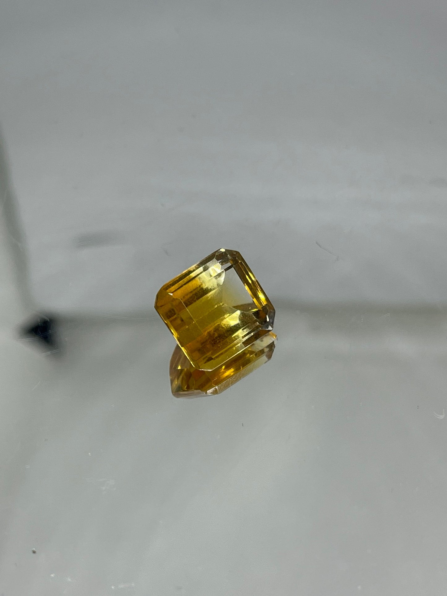 8 Carat Citrine Square Cut Loose Stone