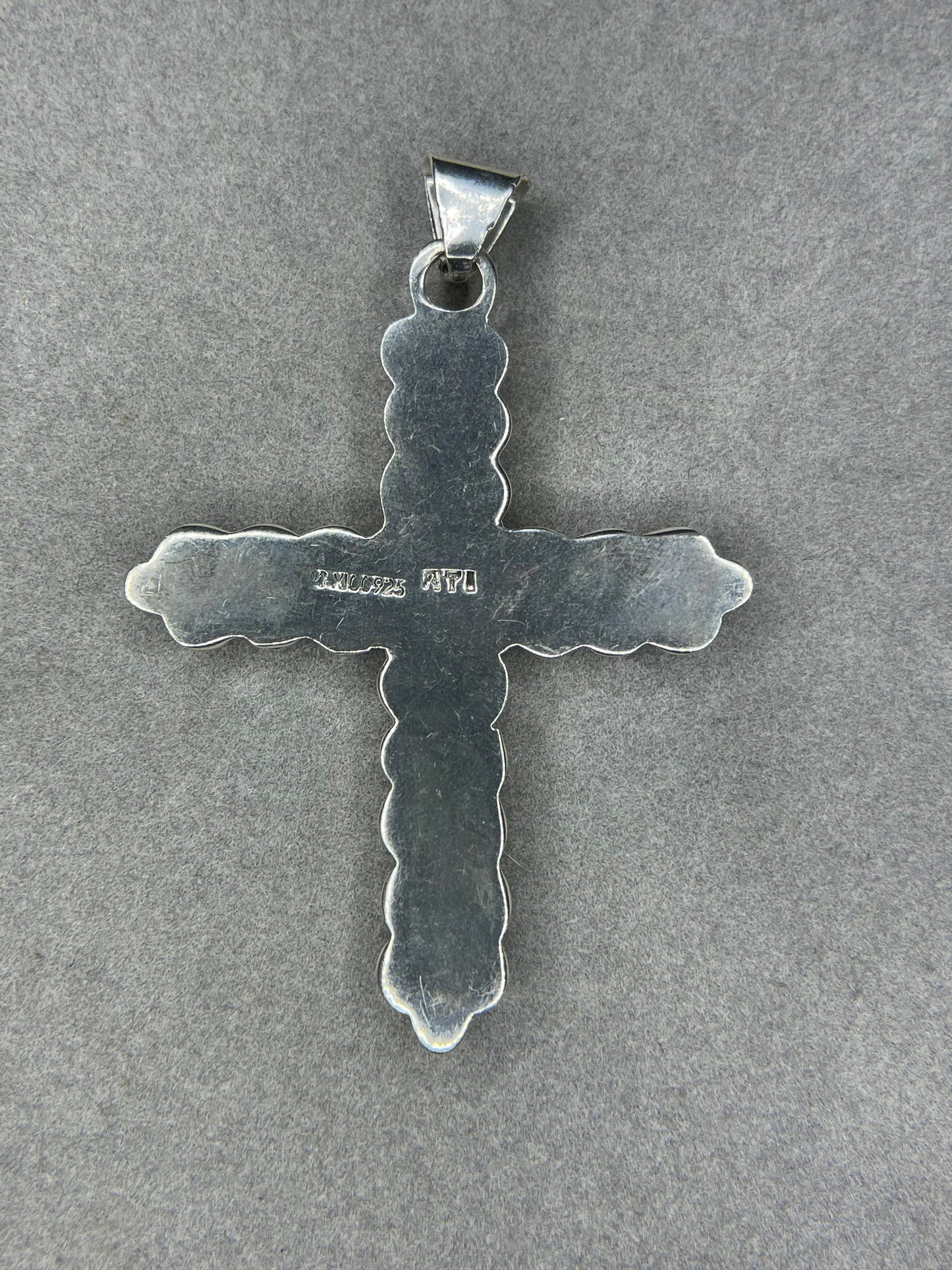 Handmade Sterling Silver Cross Pendant