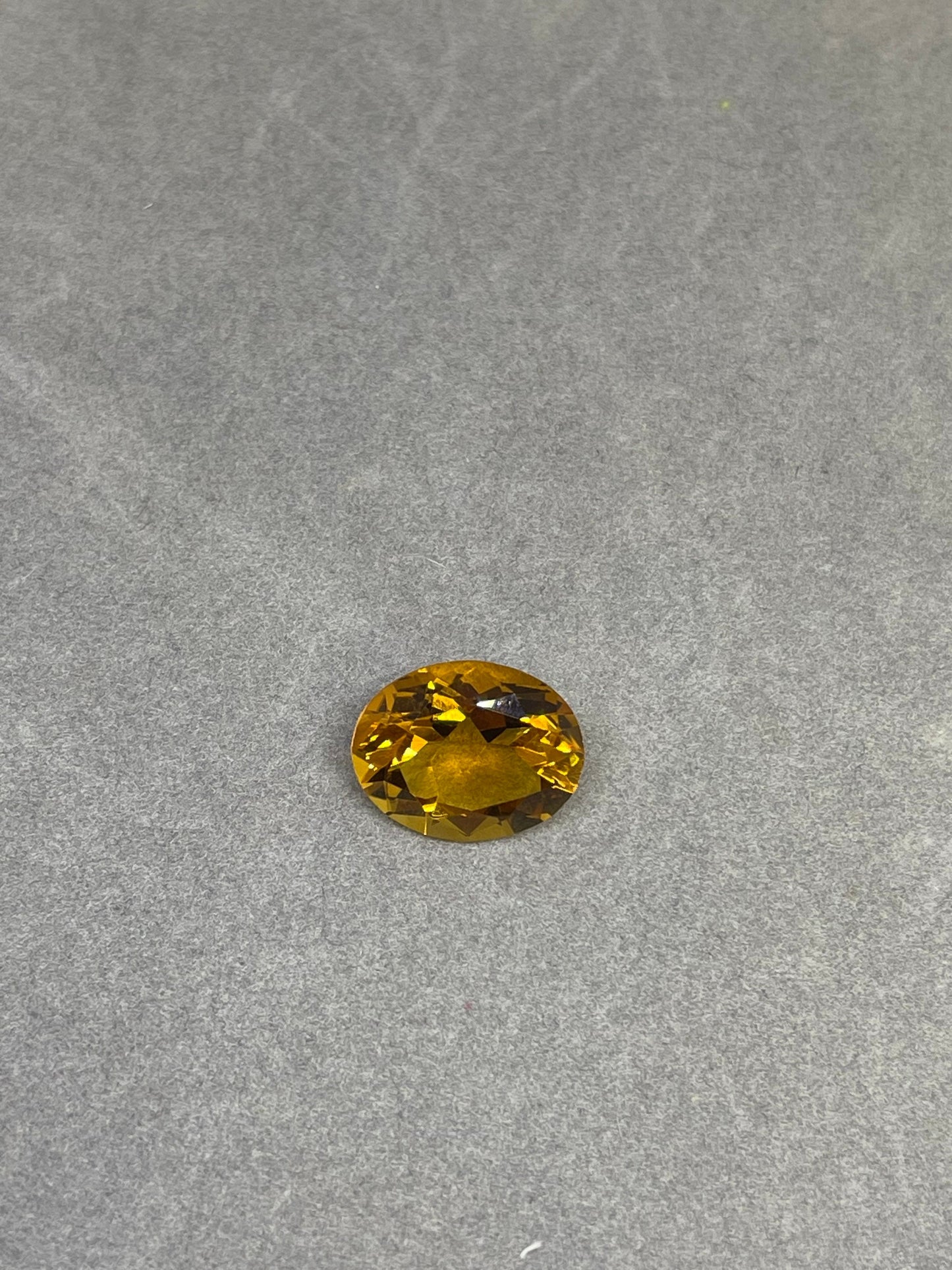 13.91 Carat Citrine Custom Cut Loose Stone