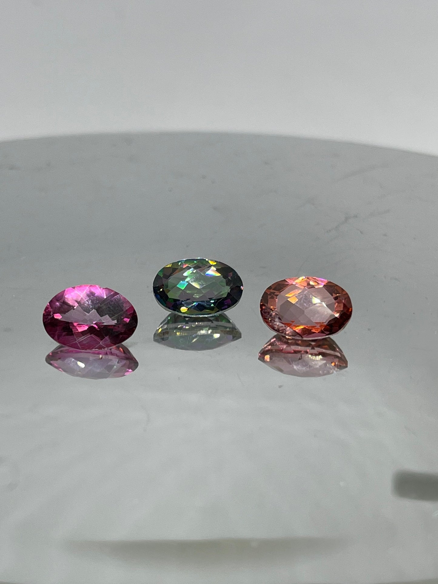 Mystic Fire Topaz Patented authentic Azotic 10x14 MM Oval