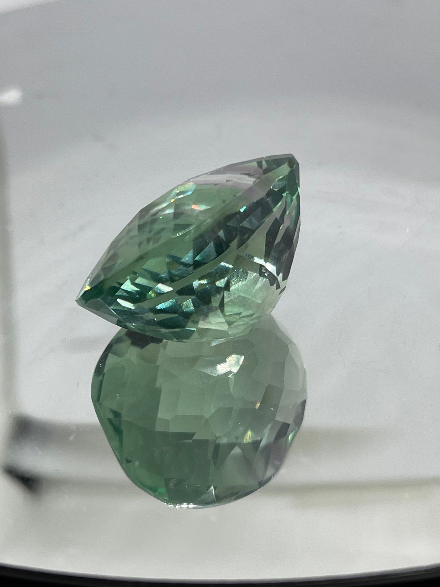 90.34 Carat Natural Paraiba Colored Fluorite