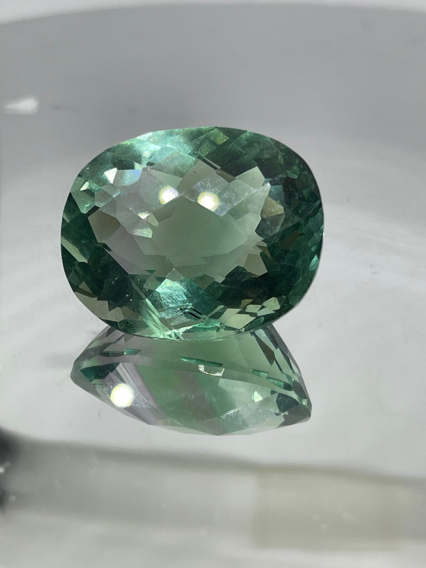 90.34 Carat Natural Paraiba Colored Fluorite