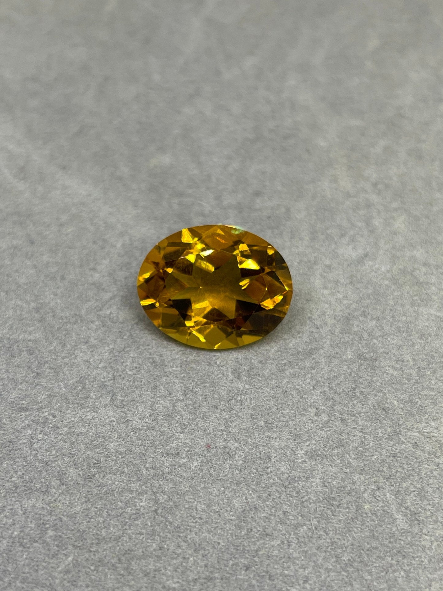 13.91 Carat Citrine Custom Cut Loose Stone